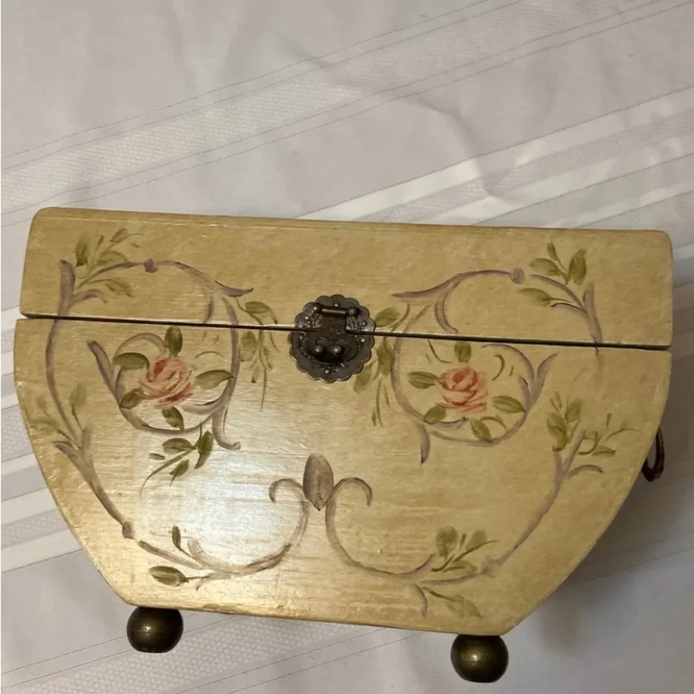 REDUCED Decorative Home Decor Vintage Inspired Storage Box